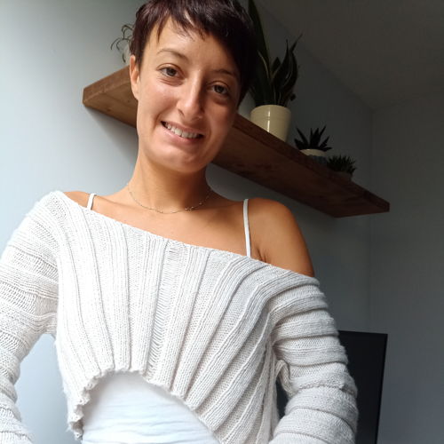 Strickmuster: Gemütlicher kurzer Pullover