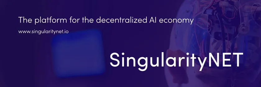 A picture showing SingularityNET's cover picture
