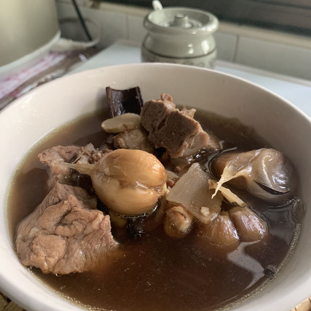 This is herbal Bak Kut teh. Cooked for 3 hours.