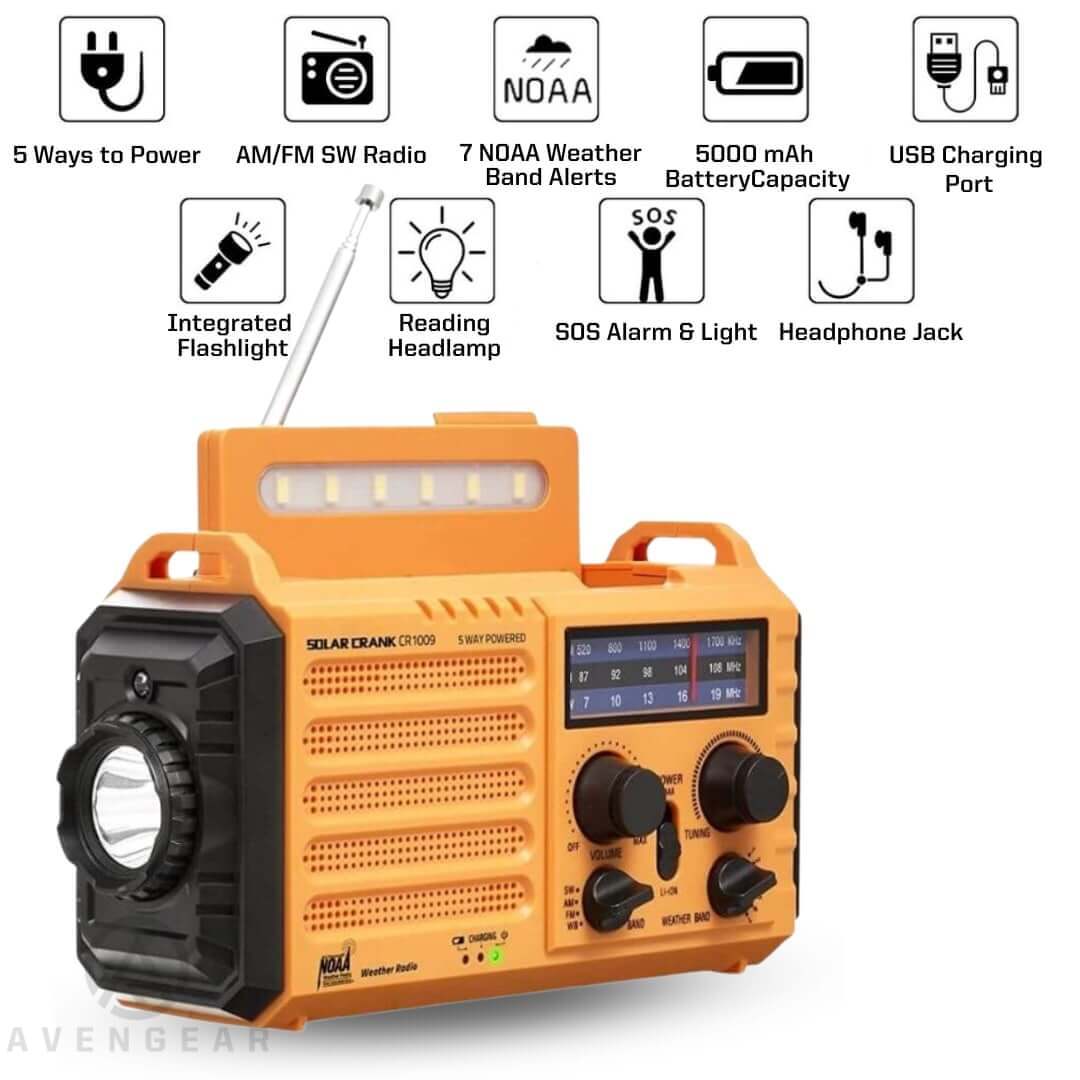 best hand crank emergency radio, emergency solar hand crank radio, weather emergency radio 