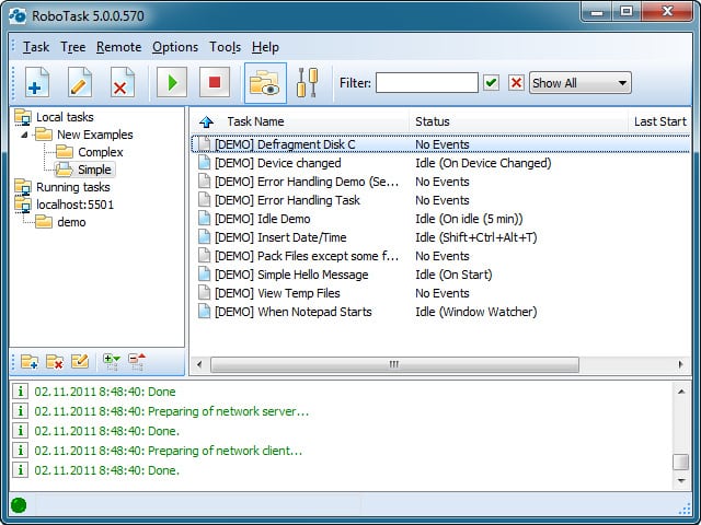 Скрипт для RoboTask - синхронизация файлов из одной папки в другую