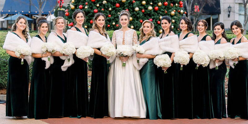 Winter Wonderland Greek Wedding