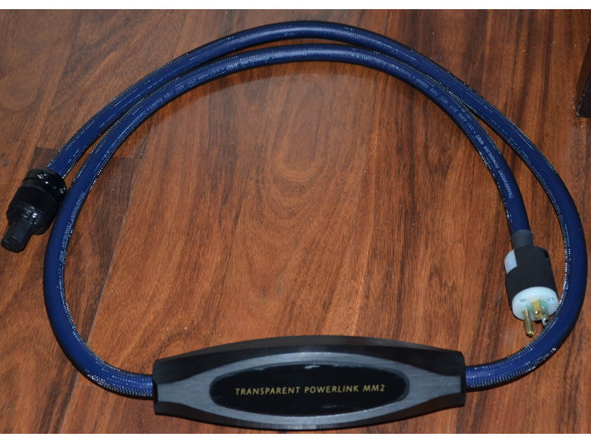 Transparent Cable PowerLink MM2 Top of the lines current model  Mint Condition $2,200.00 Retail