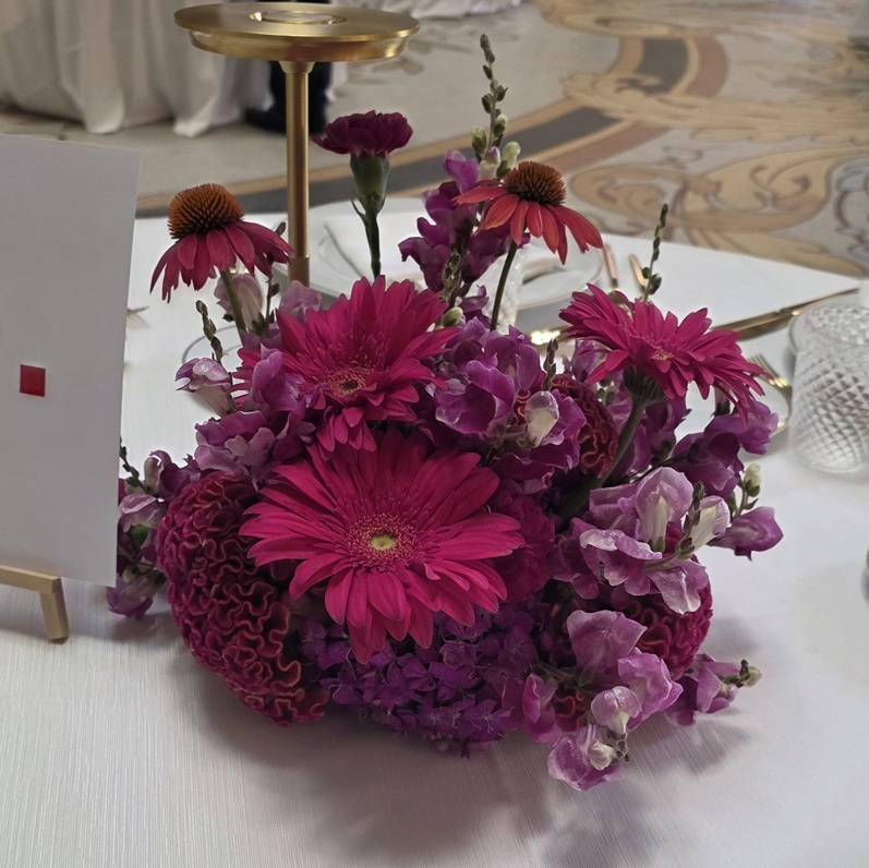 Soliflore avec pivoine