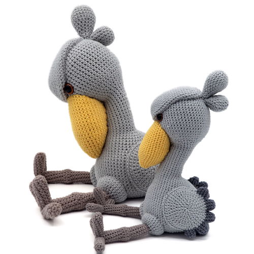 Amigurumi schoenbekooievaar