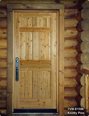 Knotty Pine Door