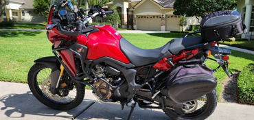 2017 HONDA AFRICA TWIN DCT motorcycle for rent near Apopka, FL