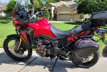 2017 HONDA AFRICA TWIN DCT motorcycle for rent near Apopka, FL