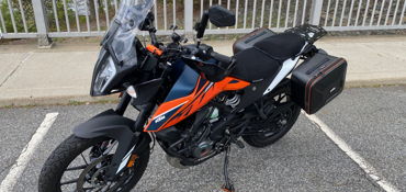 2022 KTM 390 ADVENTURE motorcycle for rent near West Milford, NJ