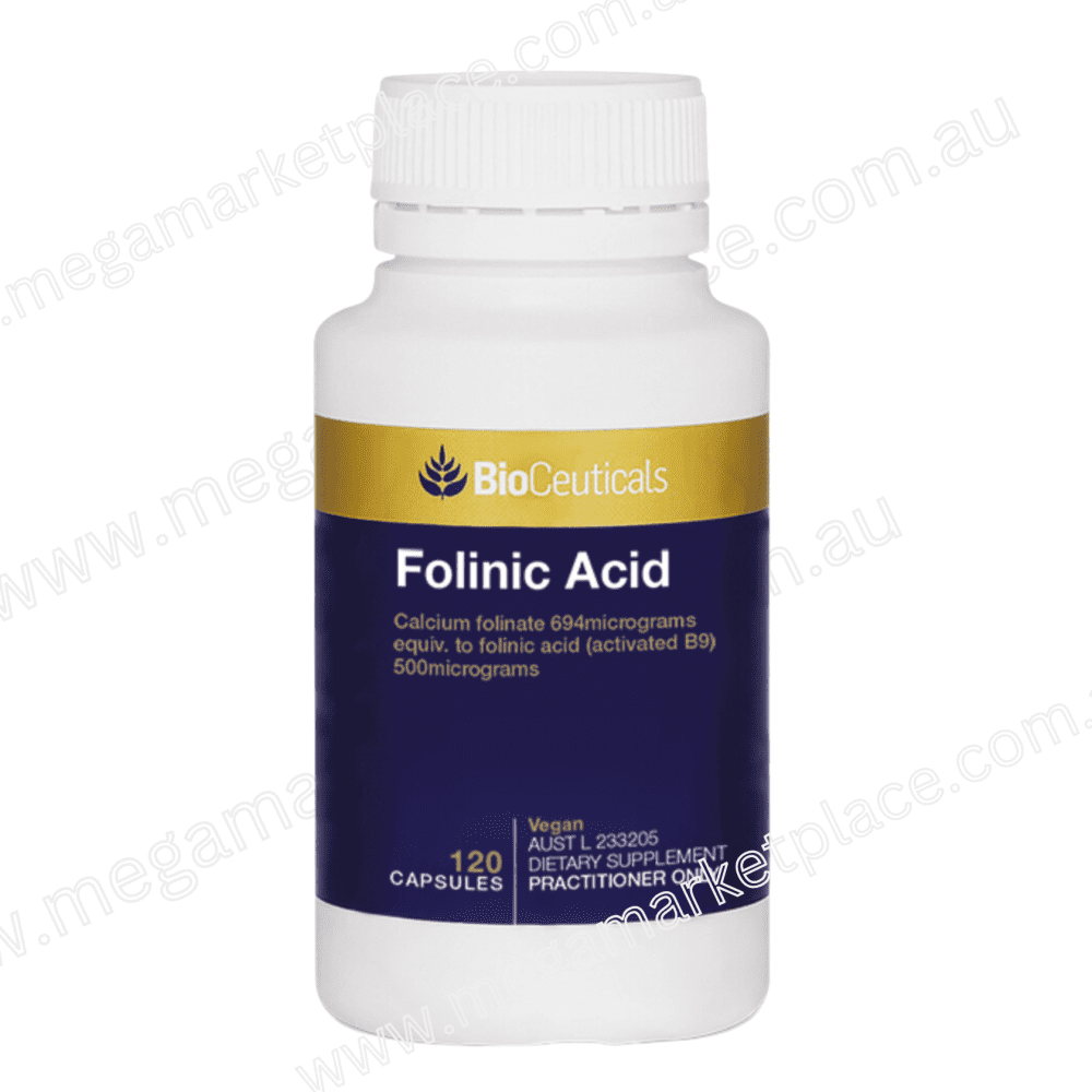 BioCeuticals Folinic Acid 120 Capsules