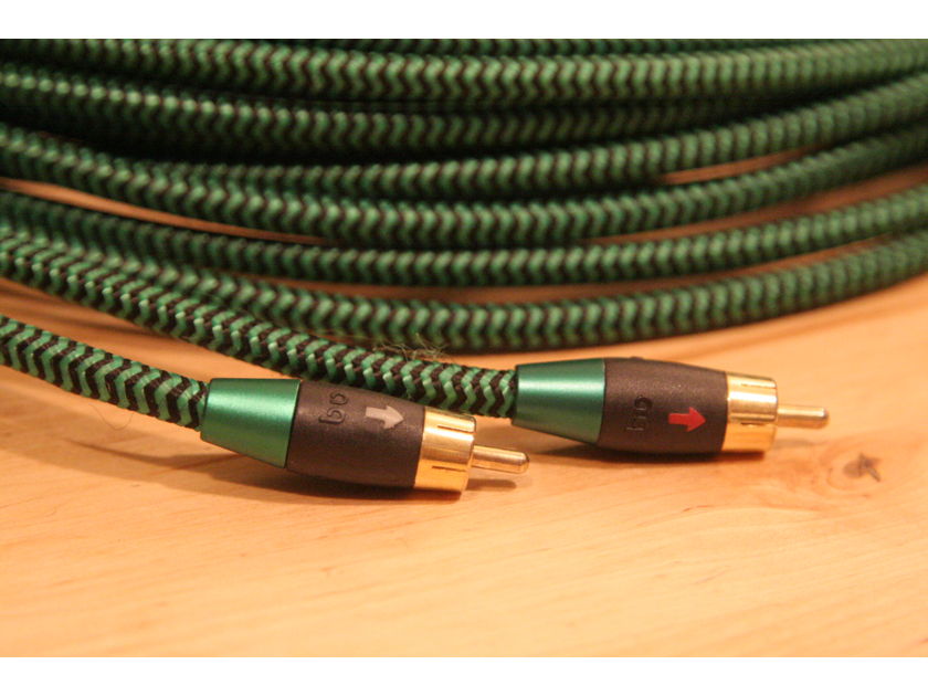 AudioQuest Copperhead 12M RCA interconnects