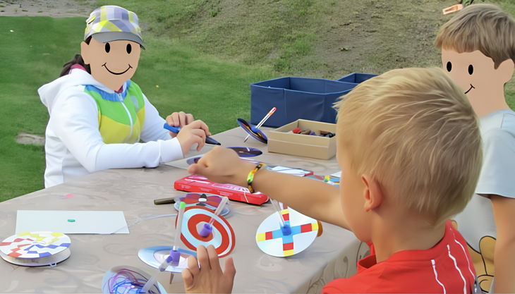 kinderparty momenti basteln