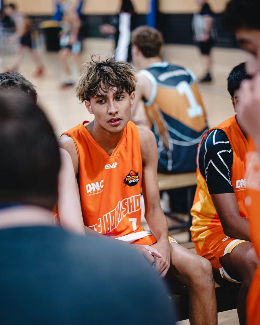 Basketball shooting shirts and warm ups by EV2 Sportswear