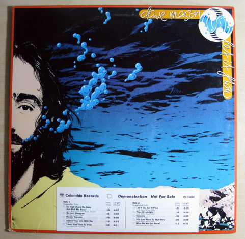 Dave Mason - Let It Flow - Promo 1977 Columbia 34680
