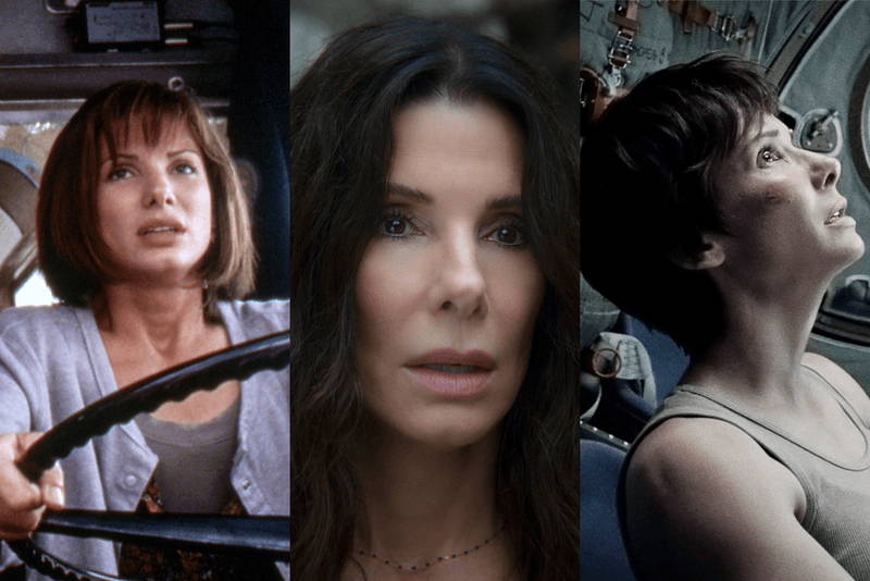 Image may contain: Sandra Bullock, Head, Person, Face, Adult, Photography, Portrait, Body Part, Neck, Cosmetics, and Lipstick