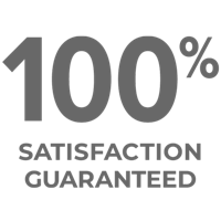 100% satisfaction guarantee icon