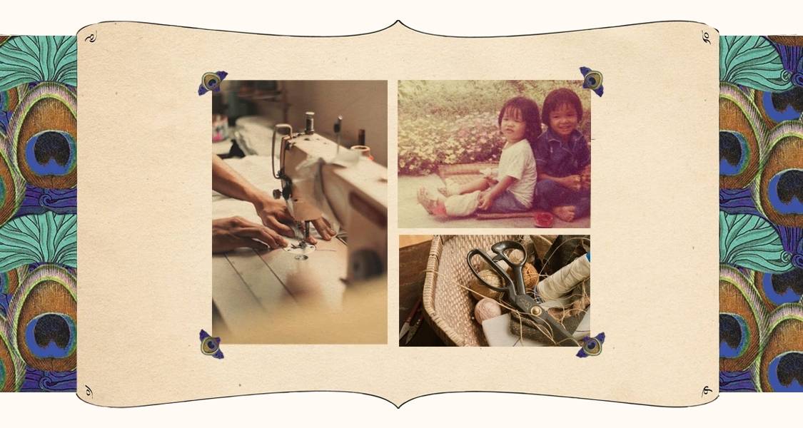 Our love for vintage clothing was inspired by our mum's unique fashion taste