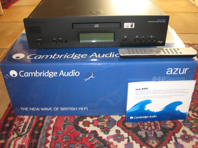 Cambridge Audio Azur 840C Back Finish