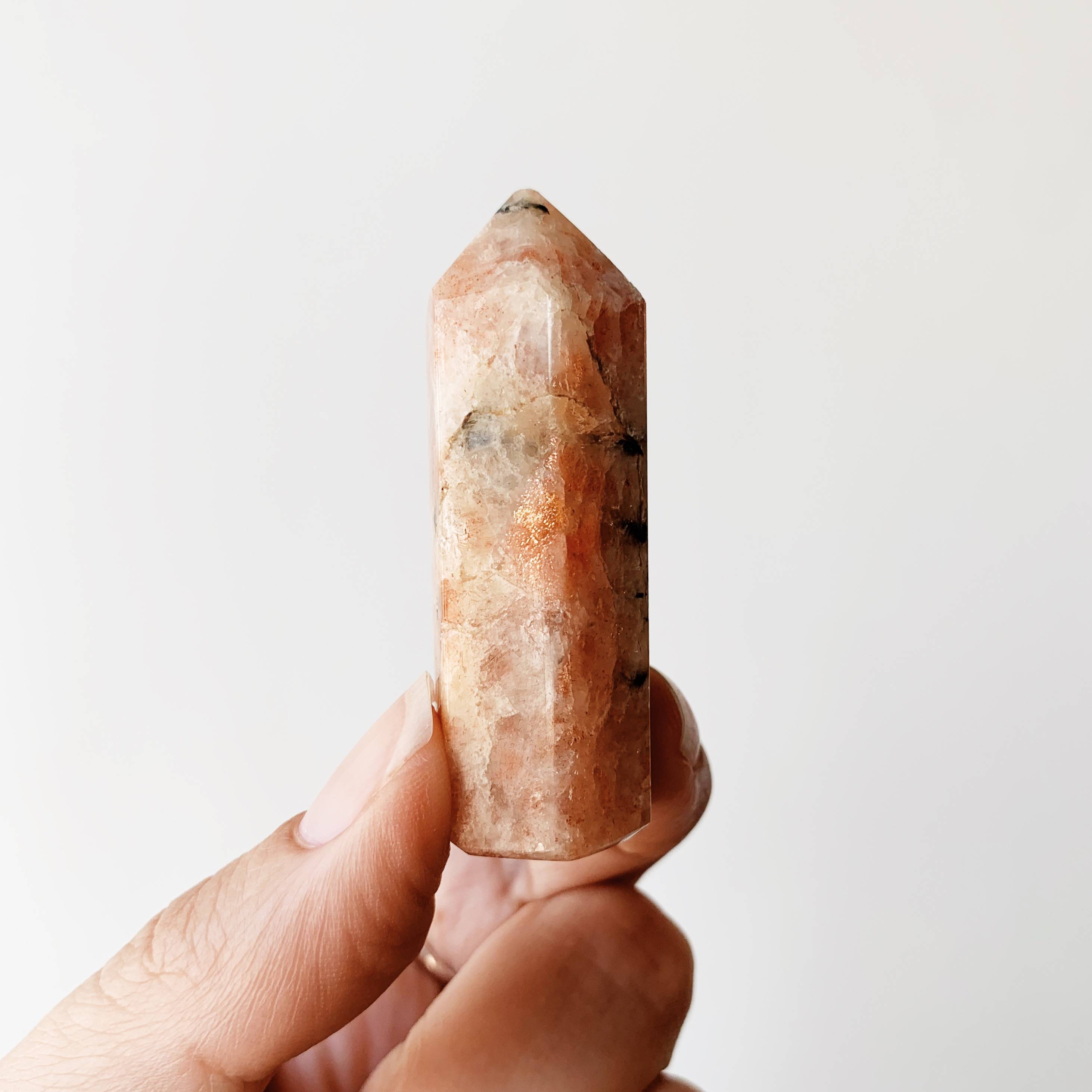 Sunstone Tower - Leo Sign Crystal