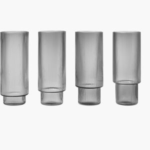 Ripple Long Drink Glasses - Set of 4 – Design Within Reach