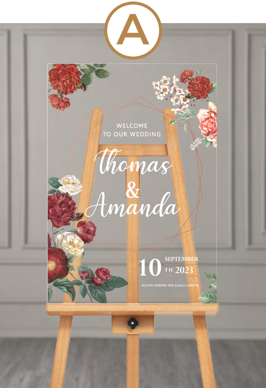 Create your wedding sign