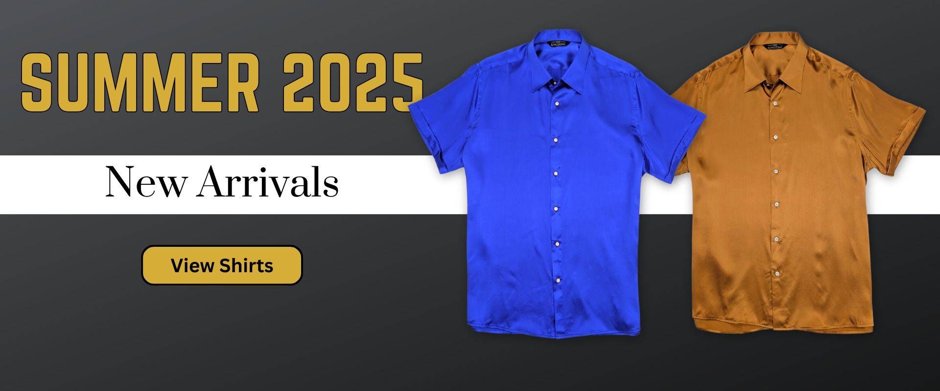 banner image of mens silk shirts from 1000 kingdoms