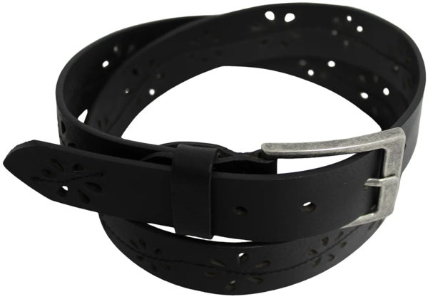 Genuine Leather Floral Ladies Belt 43038 - Image 10
