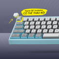 Keycap PBT có thể tháo rời của bàn phím cơ Filco Minila-R