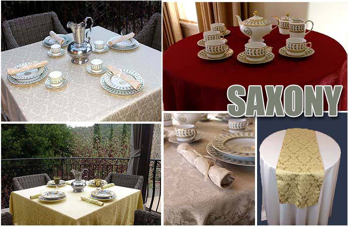 saxony damask tablecloths