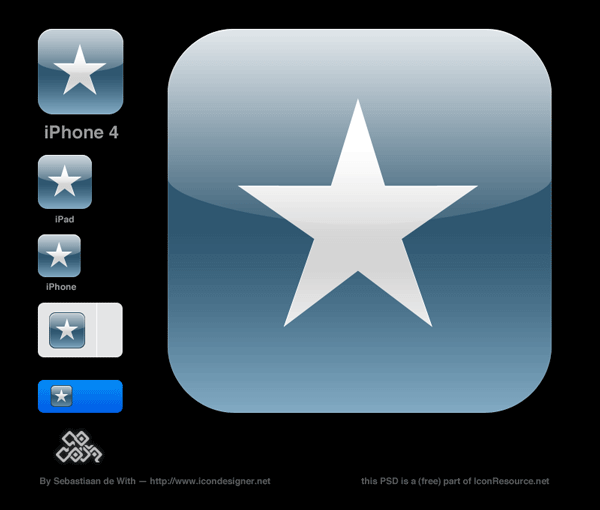 Создание и установка иконок iPhone и iPad для домашней страницы в Joomla