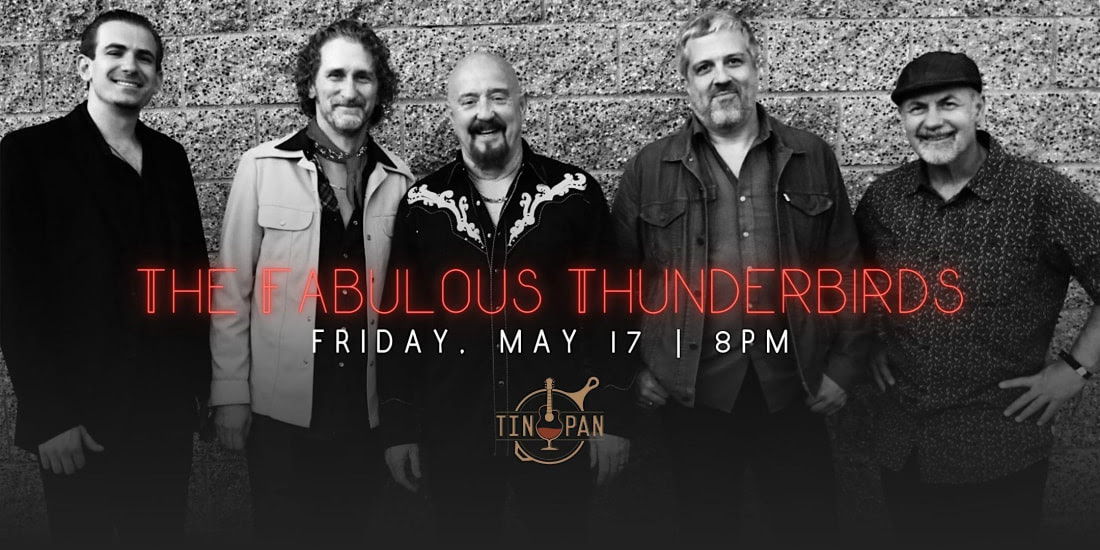 The Fabulous Thunderbirds At The Tin Pan promotional image