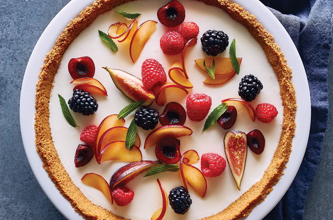 Tarte au yogourt et au kéfir