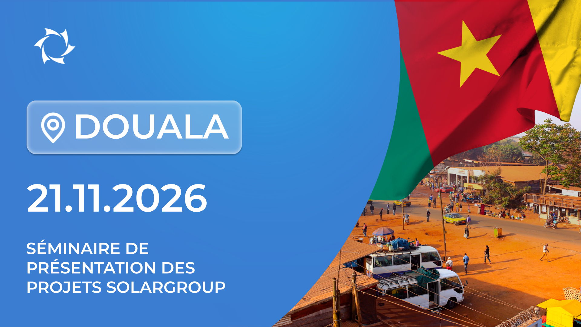 Séminaire de présentation des projets SOLARGROUP à Douala (Cameroun)