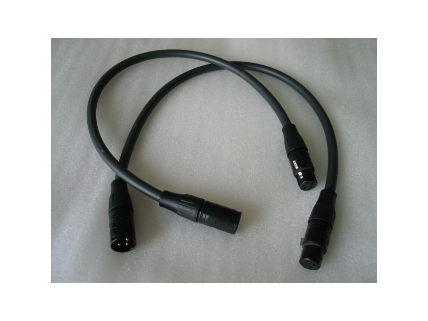 0.5m Monster Cable M Series  M1000i XLR Balanced interconnect cable 1M