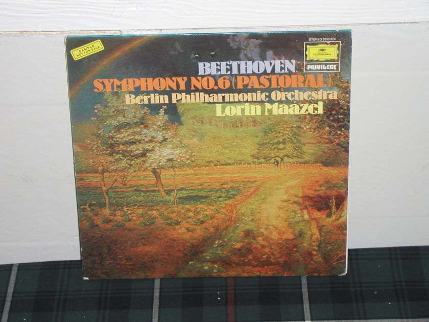 Maazel/BPO - Beethoven Sym 6 DG German import LP