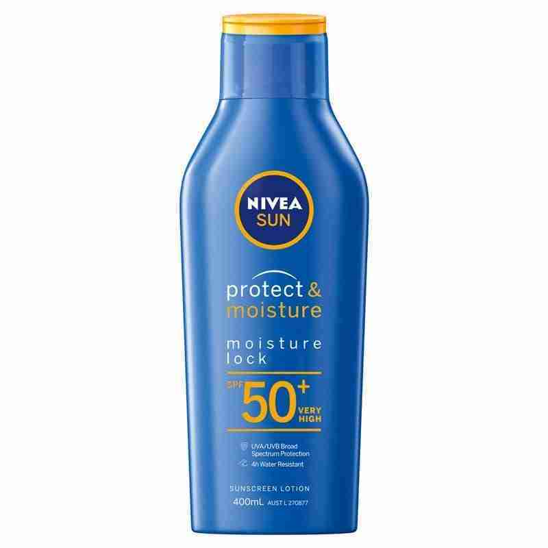 NIVEA Sun Protect & Moisture SPF50+ Sunscreen Lotion 400ml