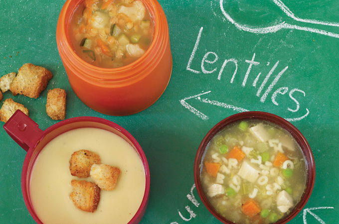 Thermos-Cooked Red Lentil Soup ®