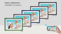 Digital Photo Frames. Frameo. New Metro range available in five colours.