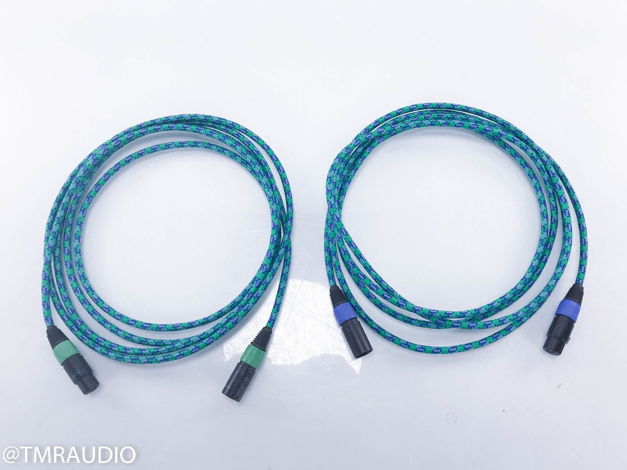 Acrotec 6N-A2030 XLR Cables 3.5m Pair Balanced Intercon...
