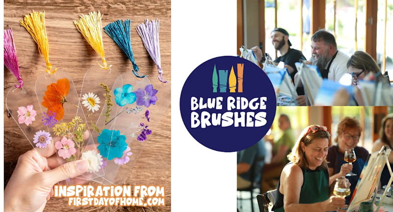 Craft + Sip: "Pressed Flower Bookmarks" at Eastwood Farm & Winery