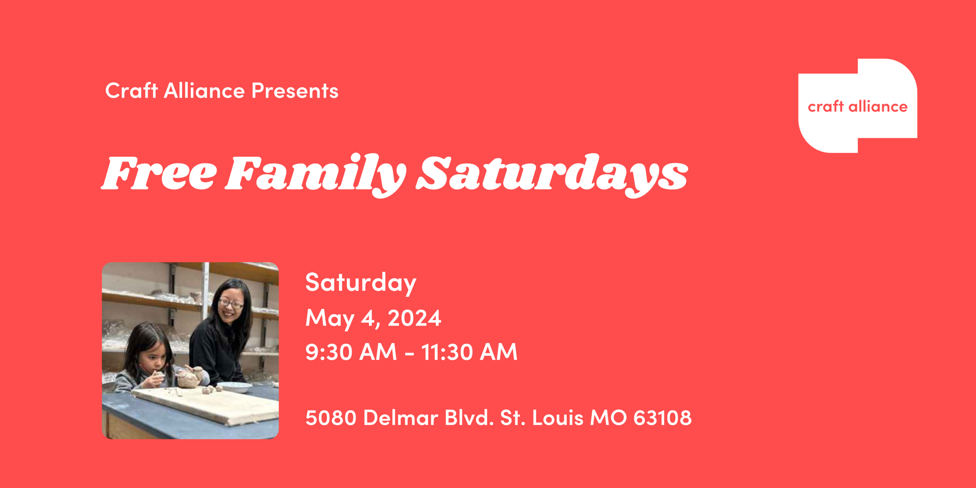 Free Family Saturdays promotional image