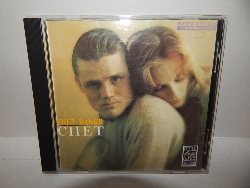CHET BAKER "CHET" - 1987 Riverside OJCCD-087-2 Pepper Adams Burrell Jones Chambers JAZZ CD Mint