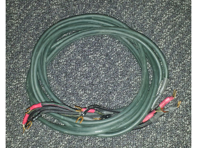 AudioQuest Granite 8ft Long Pair of Bi Wire Speaker Cables!!!