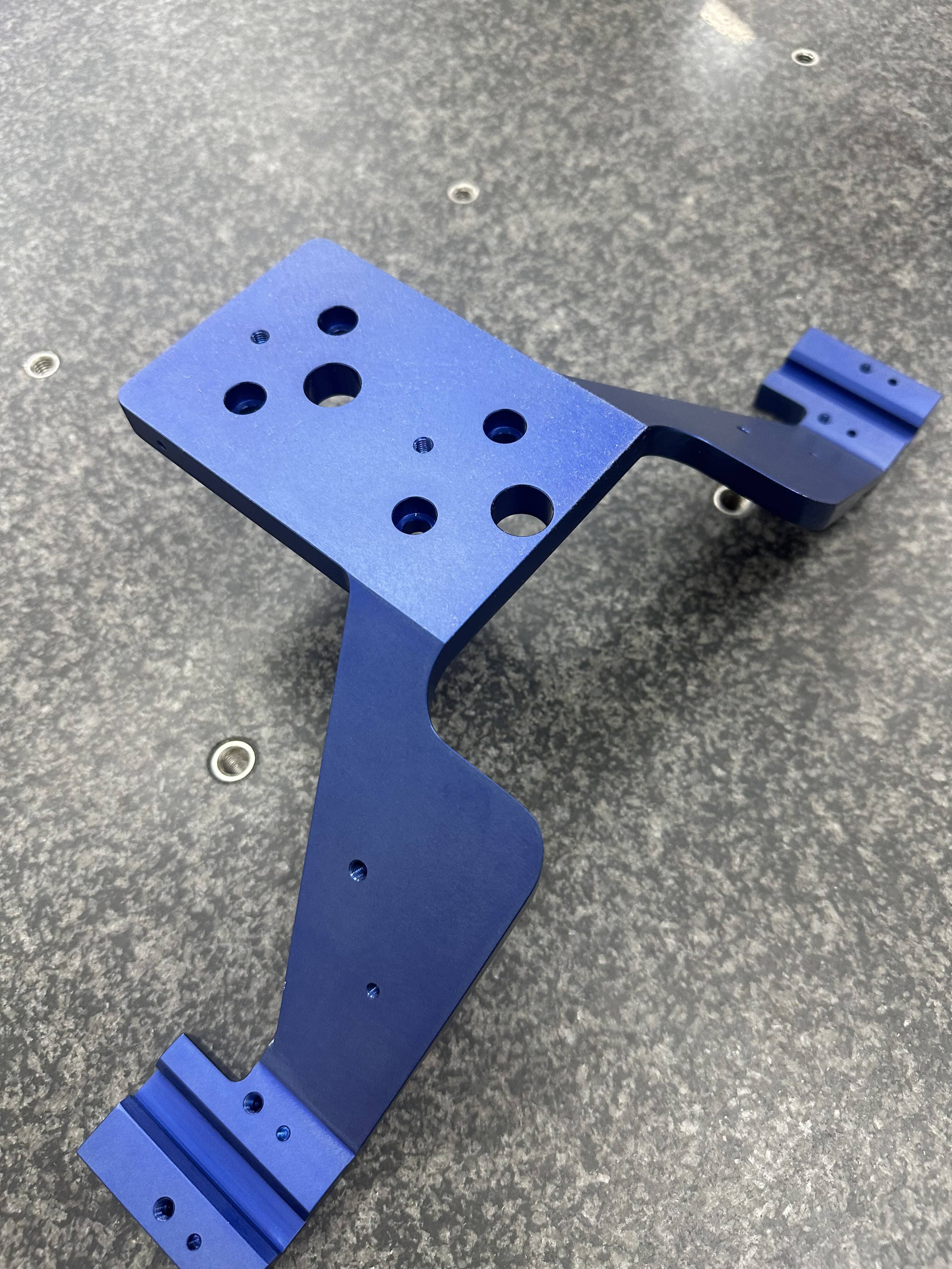 CNC milled part display