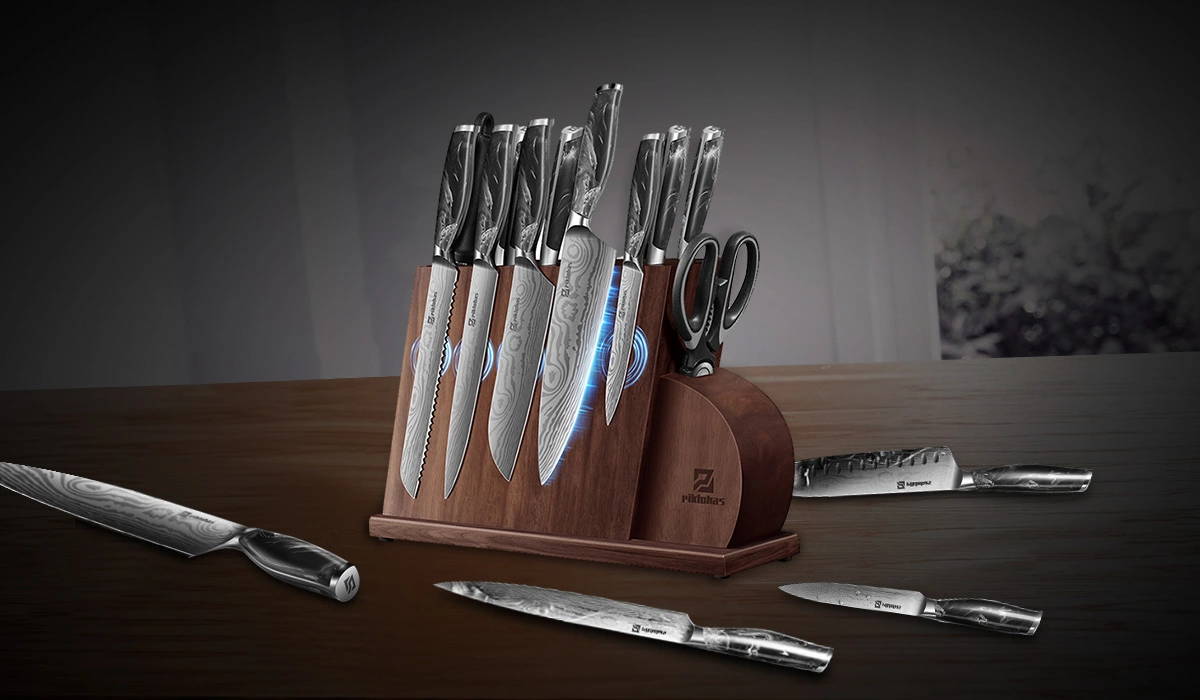 piklohas magnetic knives set-cutlery-kitchen knife