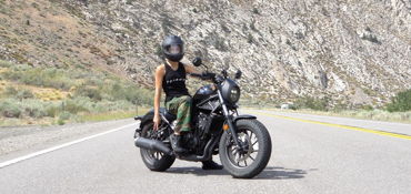 2020 HONDA REBEL 500 ABS motorcycle for rent near Sacramento, CA