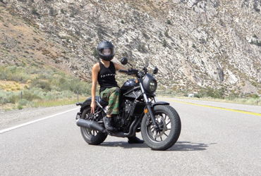 2020 HONDA REBEL 500 ABS motorcycle for rent near Sacramento, CA