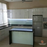 thashwin-renovators-contemporary-minimalistic-modern-malaysia-selangor-dry-kitchen-wet-kitchen-contractor