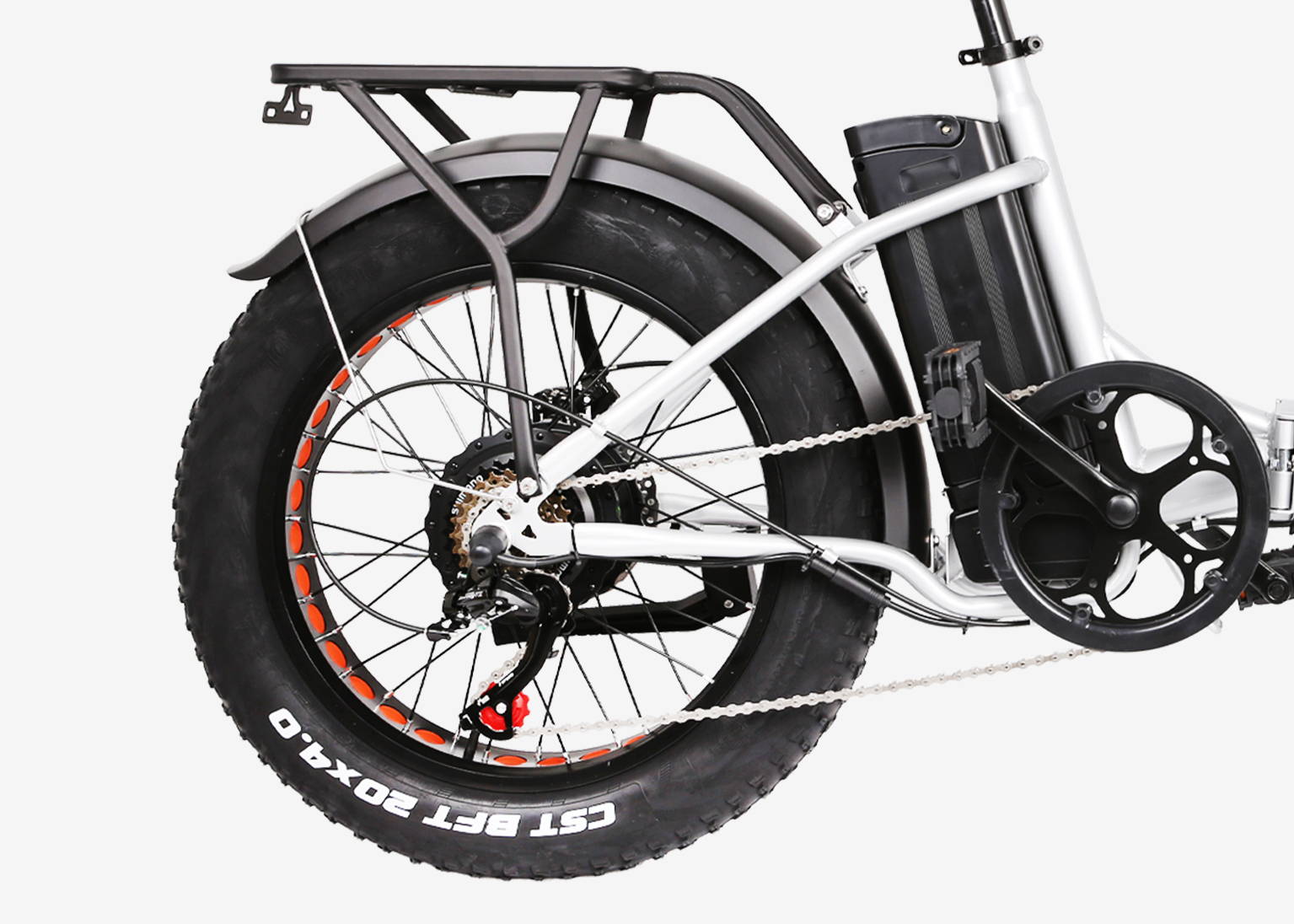 Nakto Electric Bike STEADY eMTB 6 Speed 20*4" Folding Fat Tire eBike 48V 10Ah 500W Motor Electric Bicycle