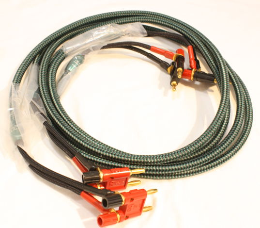 AudioQuest CV-4.2 Speaker Cables. 6 ft Pair. Banana to ...